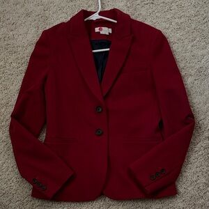 Boden Burgundy Blazer Jacket 6 (worn once)